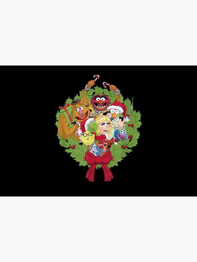 The Muppets Christmas Muppet Bath Mat