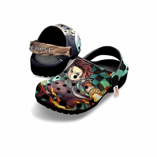 tanjiror and Inosuke Clogs Shoes