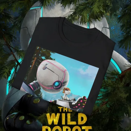 The Wild Robot Pedro Pascal Dreamworks Unisex Softstyle T-Shirt