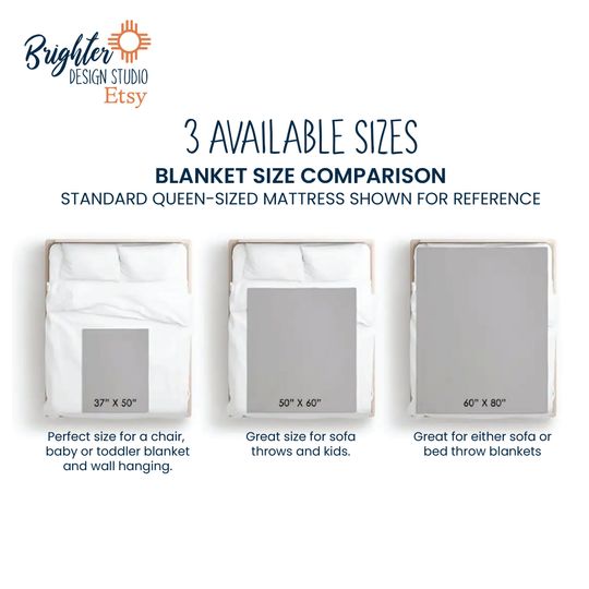 Celestial Moth Woven Blanket