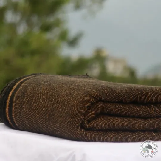 Cashmere Cover Aekamba, Hand Woven From Nepal, Bedspread, Blanket, Throw