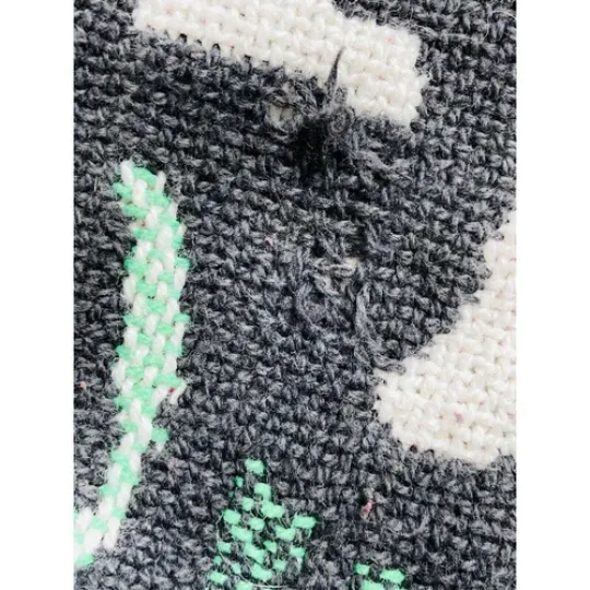 Woven Tapestry Throw Blanket Christmas Wise Men Child Born Bethlehem Reversible