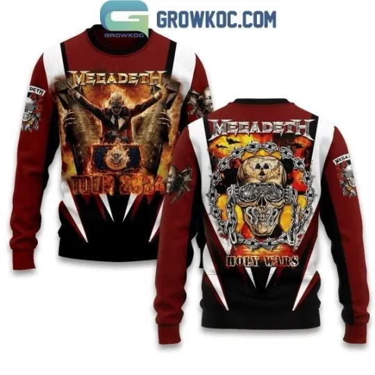 Megadeth Holy Wars Tour 2024 Fan Shirts