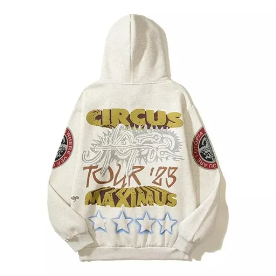 Travis 2024 Utopia Circus Maximus Tour Hoodie Man
