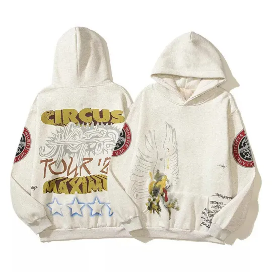 Travis 2024 Utopia Circus Maximus Tour Hoodie Man