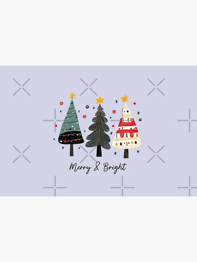 Merry And Bright Bath Mat