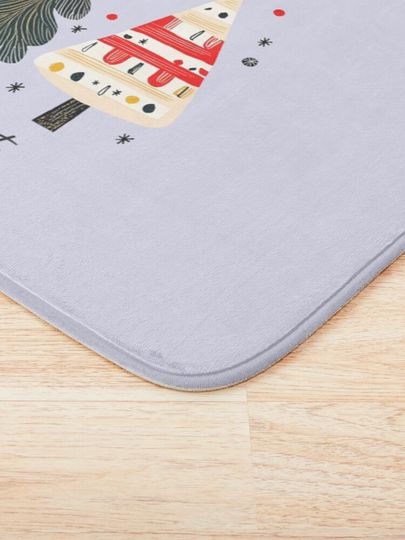 Merry And Bright Bath Mat