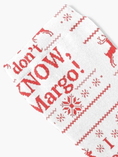 Funny I dont know MARGO Ugly Christmas Socks