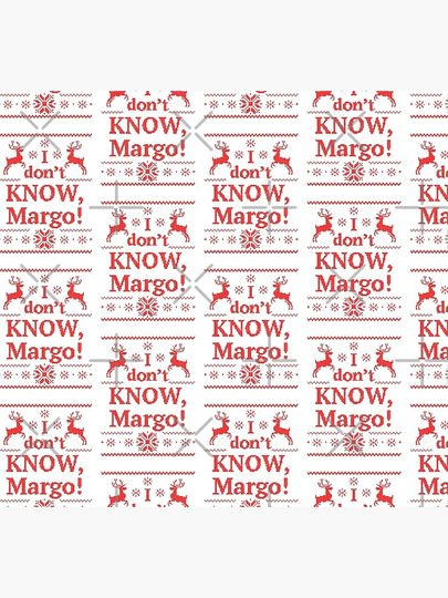 Funny I dont know MARGO Ugly Christmas Socks