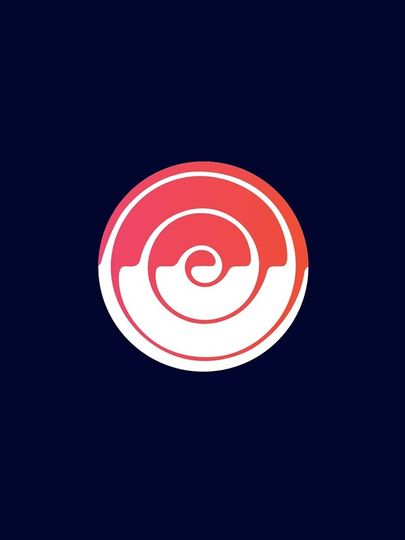 clean twril circle loop iPhone Case