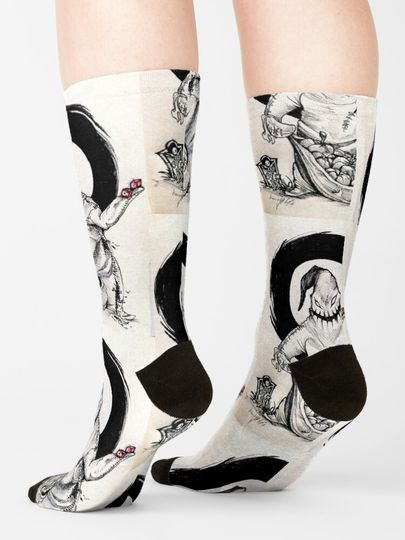 Oogie Boogie, Nightmare Before of Christmas Socks