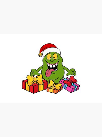 Slimer Christmas Gifts Bath Mat