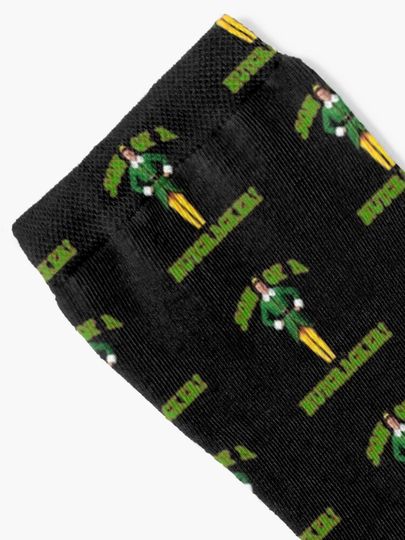 SON OF A NUTCRACKER! Buddy the Elf Christmas movie Will Ferrell Socks