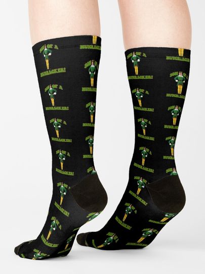 SON OF A NUTCRACKER! Buddy the Elf Christmas movie Will Ferrell Socks