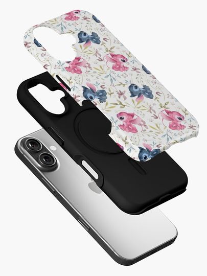 Stitch and Angel iPhone Case