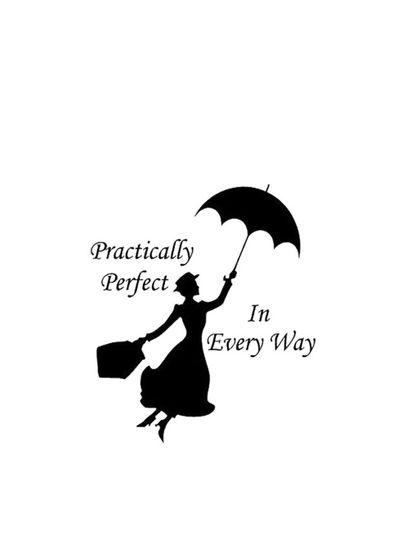 Mary Poppins - practically perfect 6 iPhone Case