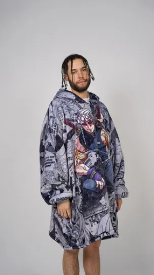 Tengen Uzui demon Oversized Blanket Hoodie