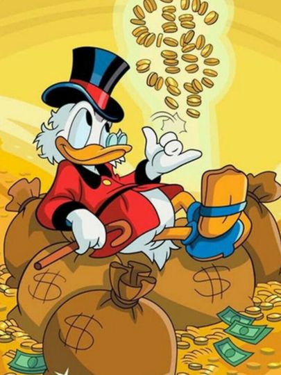 Scrooge McDuck iPhone Case