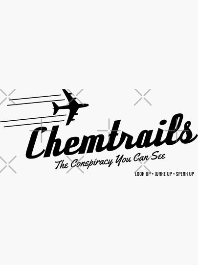 Chemtrails The Conspiracy You Can See Sticker
