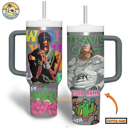 Travis Wish You Were Here Tour Stanley Tumbler 40oz