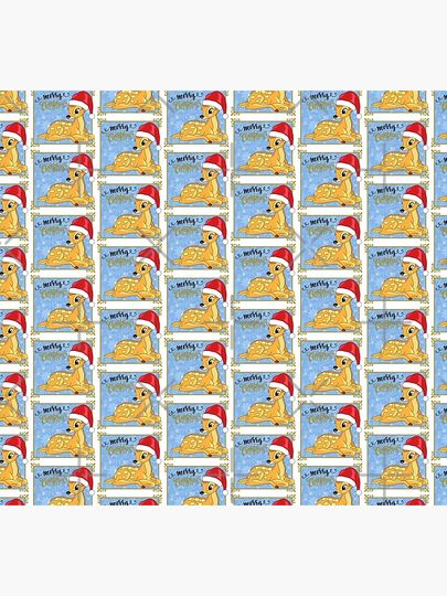 Bambi Christmas Socks