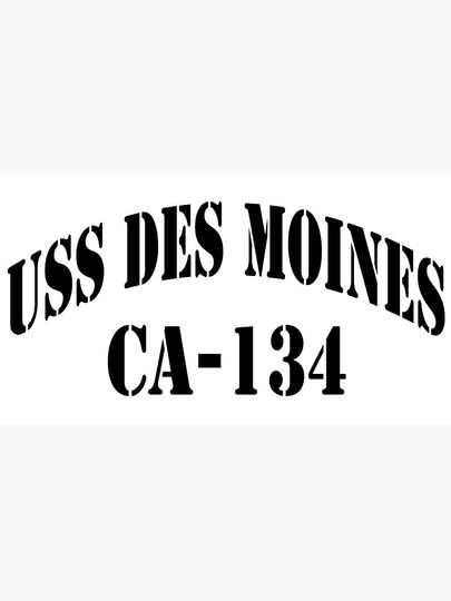 USS DES MOINES (CA-134) SHIP'S STORE Cap
