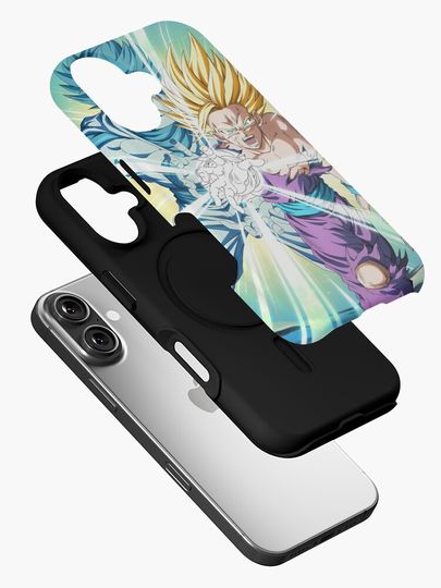 Father son Kamehameha iPhone Case