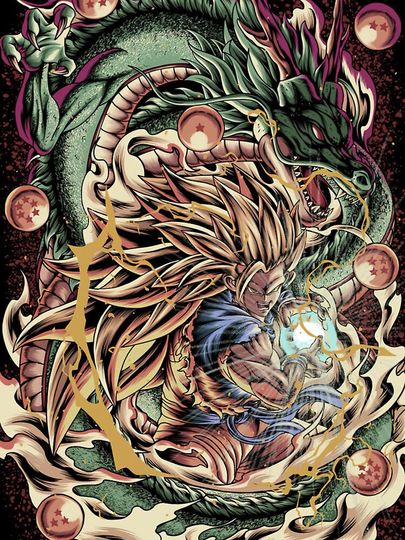 Dragon Ball Goku SS3 iPhone Case