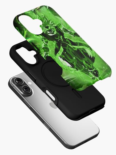 Broly Dragonball Dark iPhone Case