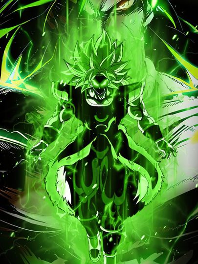 Broly Dragonball Dark iPhone Case