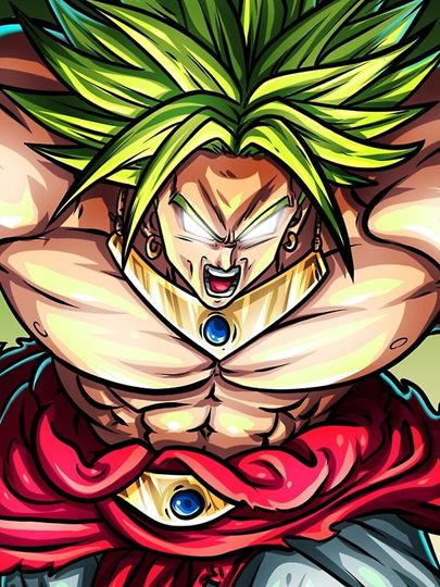 Broly iPhone Case