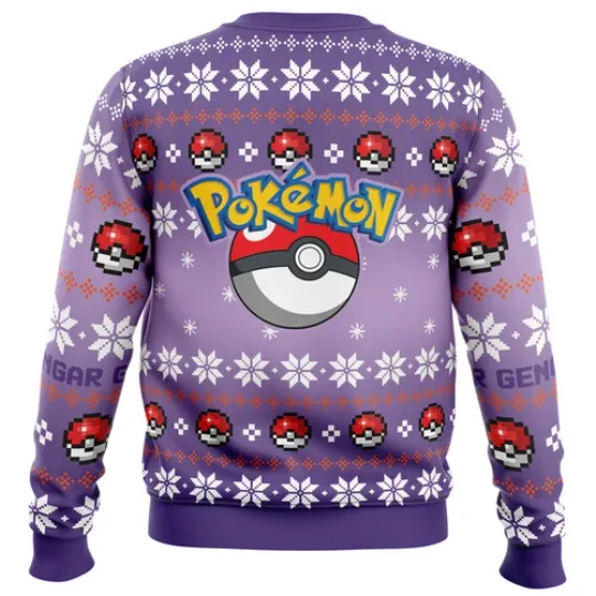 Christmas Gengar PKM Ugly Christmas Sweater