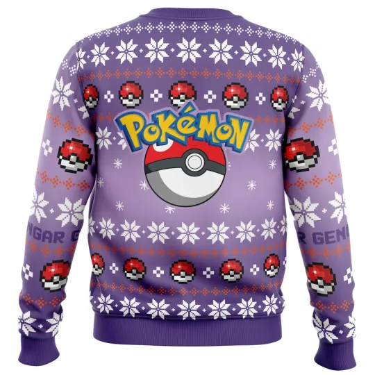 Christmas Gengar PKM Ugly Christmas Sweater
