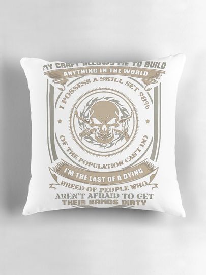 welder  Pillow