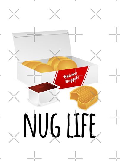 Nug Life - Chicken Nuggets Baby One-Piece