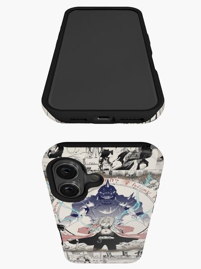 Fullmetal Alchemist Manga Collage iPhone Case