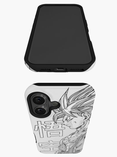 Dragon Ball Z/Super Shonen Anime Protagonist Son Goku Artwork iPhone Case