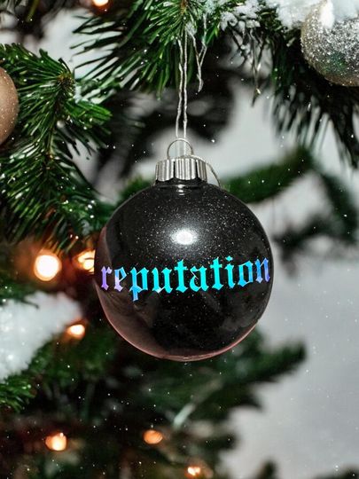 Reputation Christmas Ornament