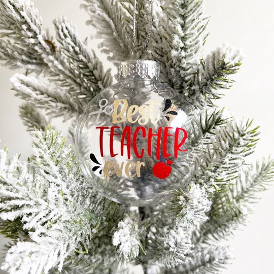 Best Teacher Ornament
