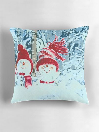 Snowman Pillow