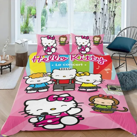 Sanrio Hello Kitty Cartoon Bedding Sets