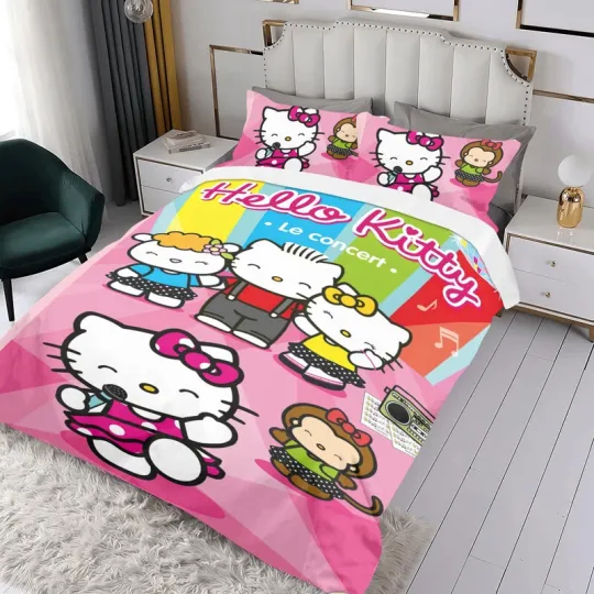 Sanrio Hello Kitty Cartoon Bedding Sets