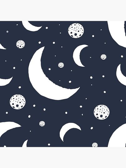 Moon pattern Pillow