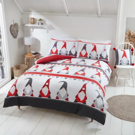 Festive Gonk Christmas Bedding Set | Christmas Gift | Christmas Decor