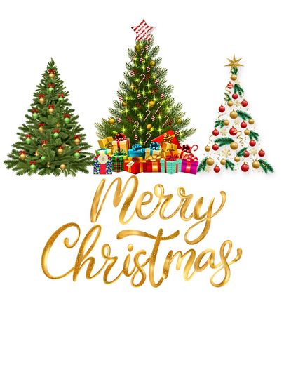 Christmas trees Baby One-Piece