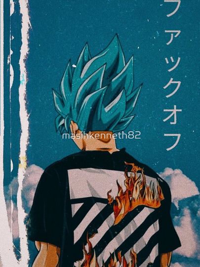 Dragon Ball - Goku Stripes Aesthetic iPhone Case