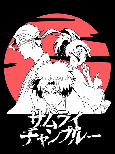 SAMURAI CHAMPLOO iPhone Case