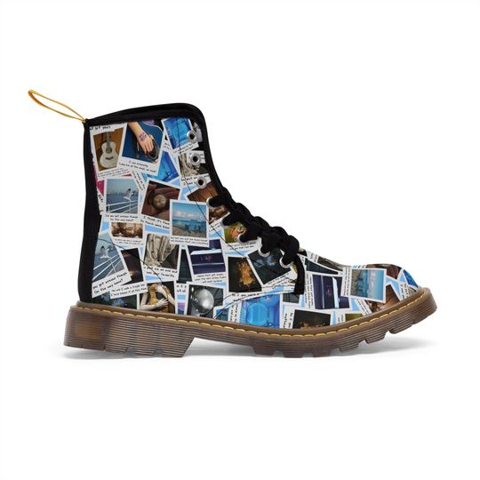 Eras 1989 Polaroid Men's Canvas Boots