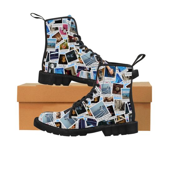 Eras 1989 Polaroid Men's Canvas Boots