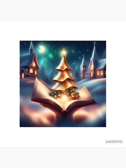 Sublime imaginary Christmas Pillow